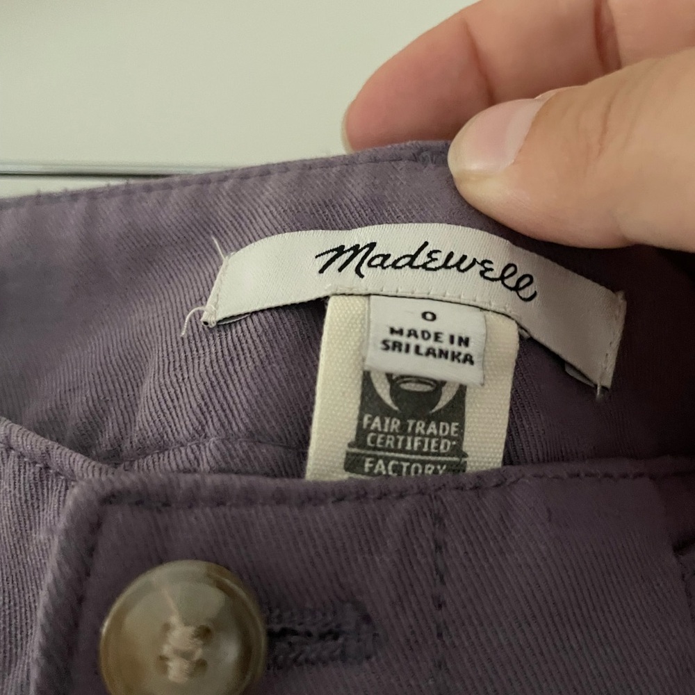 Madewell Black and Gray Wide-Leg Pants - Picture 10 of 12